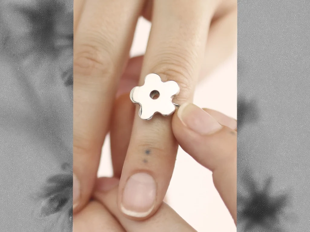 mierzenie piercionka