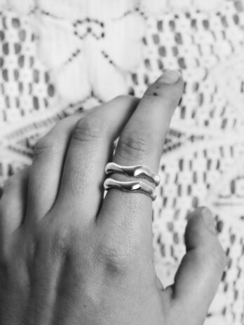 pierścionki nieregularne